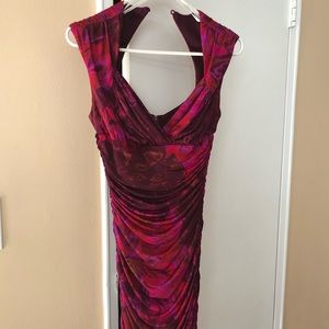 **NOT FOR SALE**Open Back Body Hugging Boston Proper Mini Dress